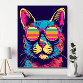 Cool cats painting by numbers